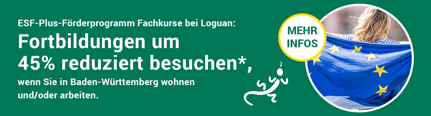 ESF-Plus-Förderprogramm Fachkurse<br>bei Loguan
